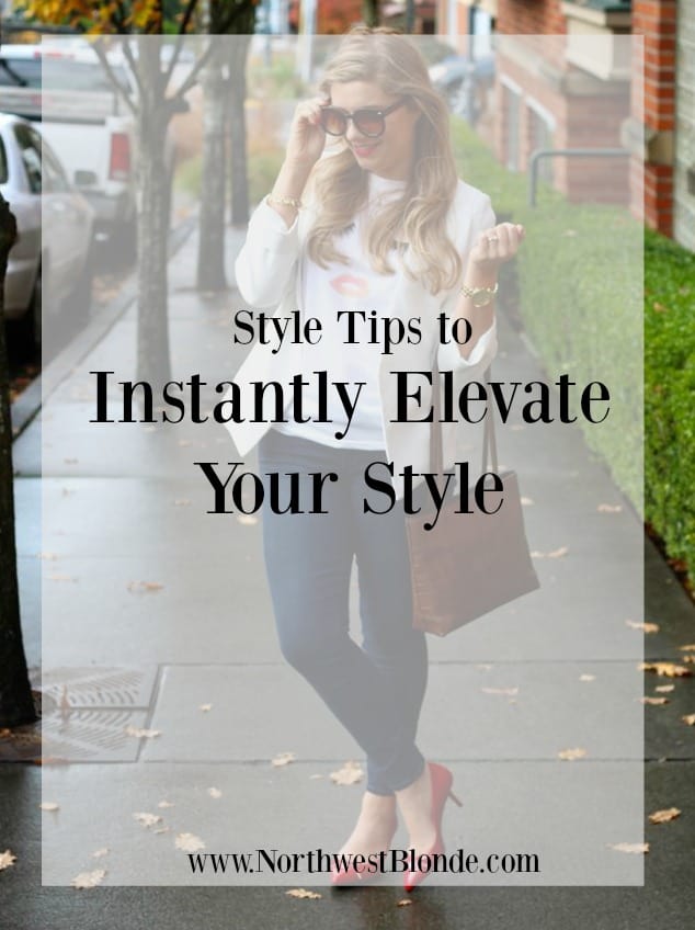 Basic Fashion Tips To Instantly Elevate Your Style Northwest Blonde