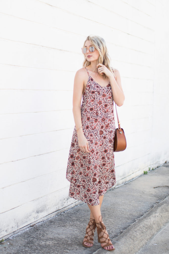 boho midi dress for summer