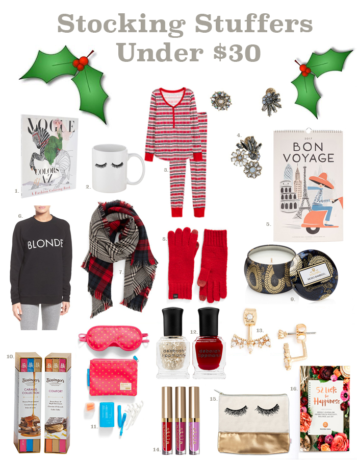 stocking stuffers and great gifts under $30