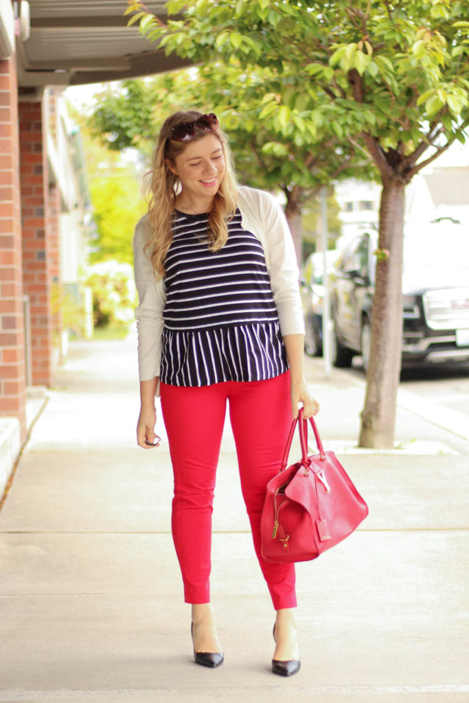 Old navy shop red pants