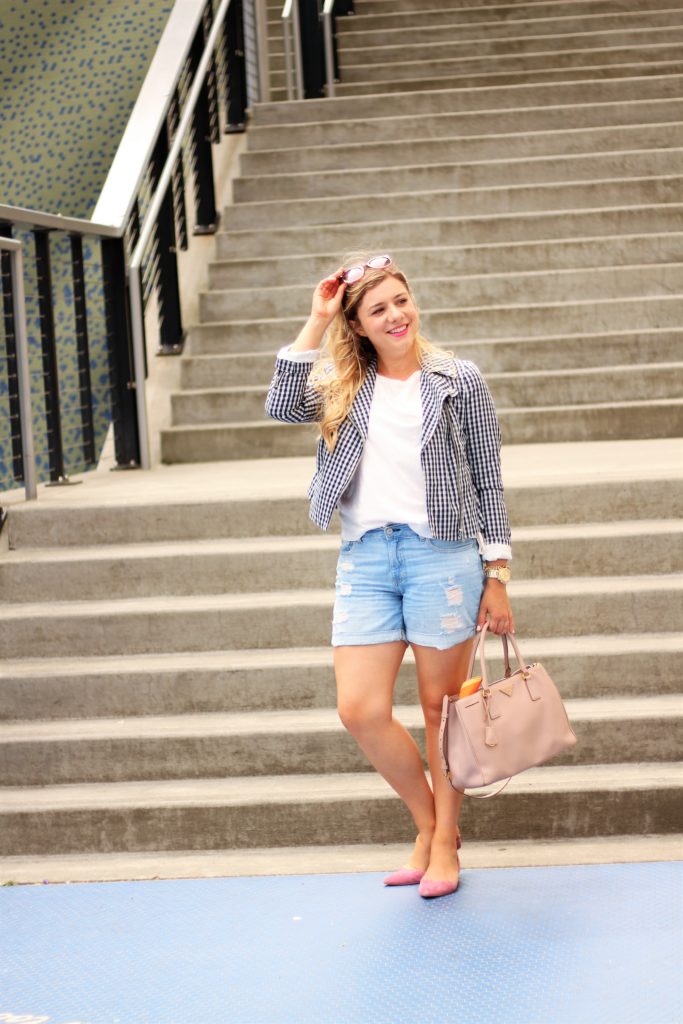 best way to wear gingham year round 