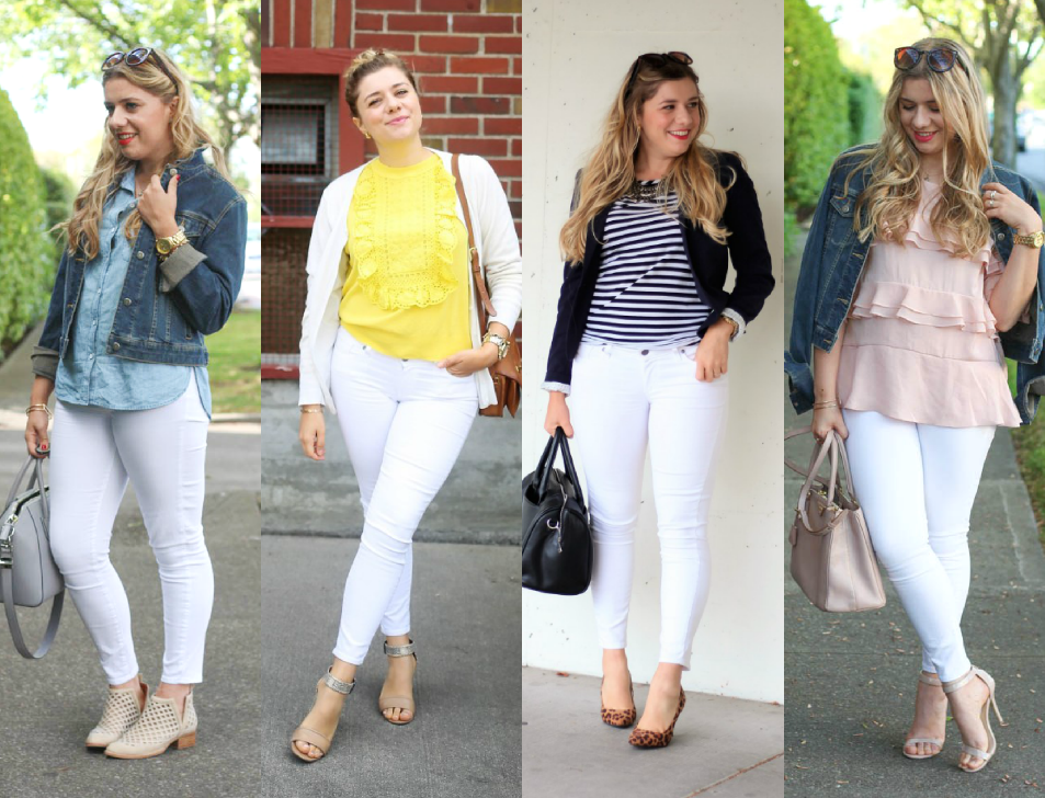 20 Exclusive Ways To Wear Your White Jeans